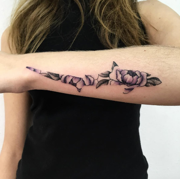 peony-shark-tattoo