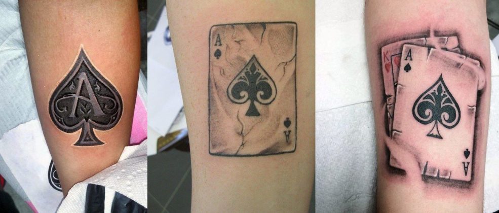 Tatuaggio Asso Di Picche Stili E Significati Tatuaggistyle It